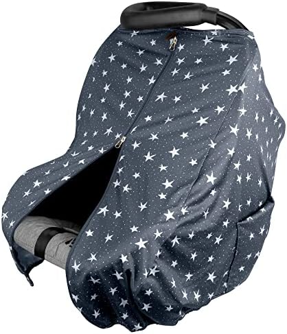DreamGuard Packable Car Seat Canopy, Stars