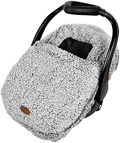 Winter Car Seat Cover, Cuddly Gray